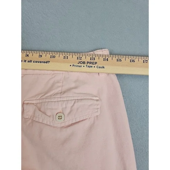 Madewell Pants‎ Women's Size 28x28 Light Pink Button Cargo Pockets Mid Rise - Picture 9 of 10
